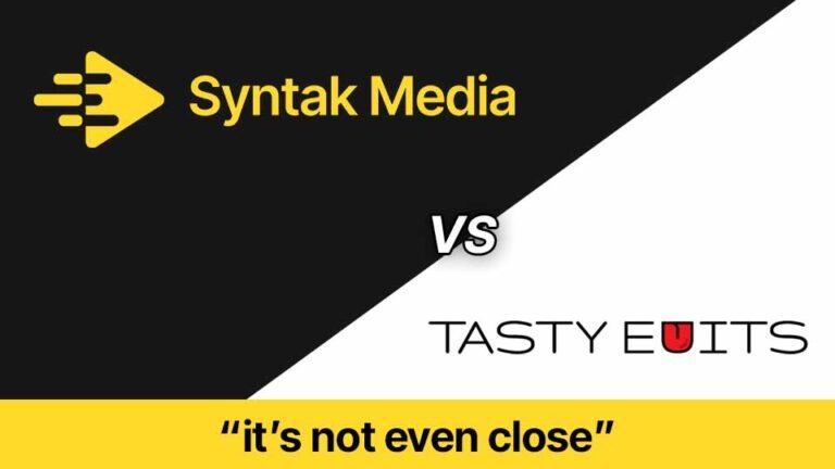 Syntak Media vs Tasty Edits